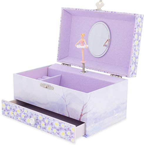 Ulysse 9525 Musical Box Swan Lake (Rechteckig)