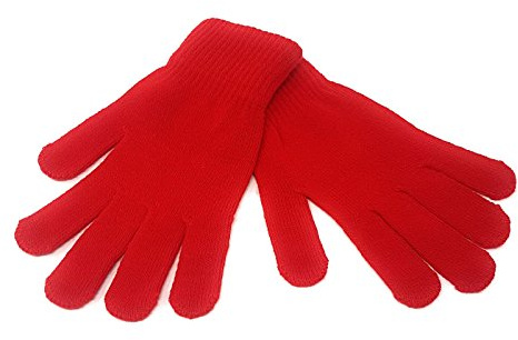 Adults Magic Winter Gloves [Red]
