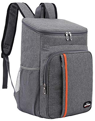 Lixada 18L Kühlrucksack Lunch-Tasche Rucksack, 18L Kühlrucksack isolierte Tasche Auslaufsicher, Picknickrucksäcke für Picknick, Arbeit, Reisen, Camping, Wandern, Ausflügen, BBQ, Männer Frauen