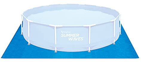 SUMMERWAVES Bodenvlies für Aufstell-Pools 3,91m x 3,91m