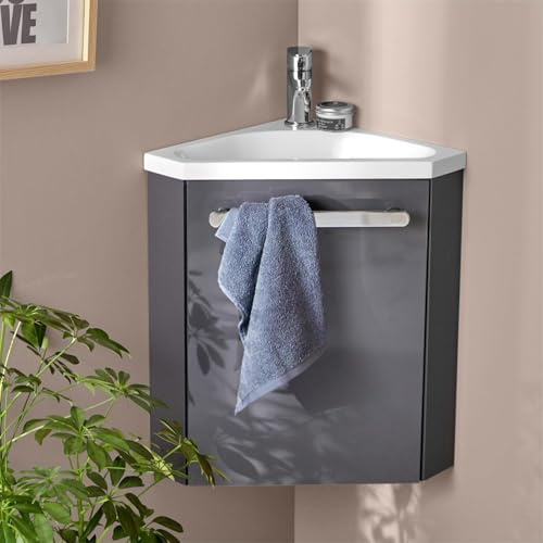 MOB-IN Meuble Lave-Mains SKINO + Robinet chromé