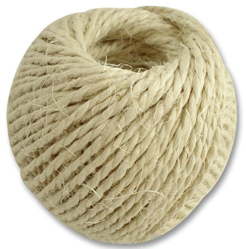 [UNBRANDED] Ficelle de sisal naturelle grande taille 75 m | attaches de corde, matériel – STW21