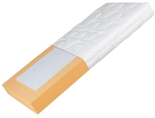 DaMi Baby-Matratze für Babybett 60x120 cm, Atmungsaktive Kinder-Matratze Aus Kaltschaum Mit Trittfesten Kanten, Baby Zubehör Kinder Matratze