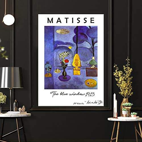 Henri Matisse Poster Bunte Linie Botanischer Baum Grünes Blatt Poster Vintage Abstrakte Pflanze Galerie Poster Minimalistische Wand Bilder Matisse Kunstdrucke Matisse Bild 0609205
