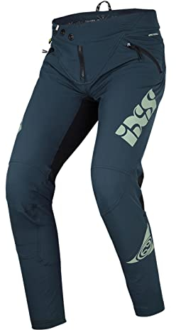 IXS Kinder Downhill Hose Trigger, Marineblau Schwarz, S, 473-510-0791