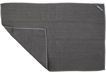 Sallys Universaltuch - Fusselfrei Reinigungstuch Allzweck Putztuch Trockentuch Spültuch Poliertuch Anthrazit, Größe 40x60 cm Must Have Nass und Trocken einsetzbar