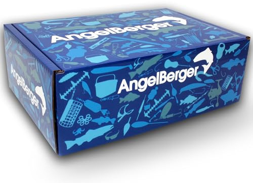 Angel Berger Pro Monatsbox Angelbox gefüllt mit Angelzubehör Promo Box Fishing Tackle Geschenk Angeln Angelgeschenk (Juni)