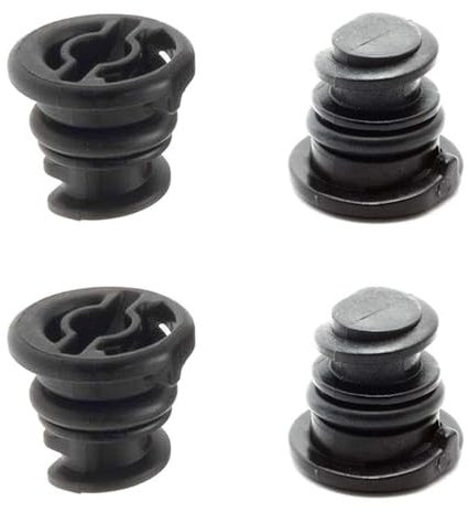 kingsea 4 viti di scarico olio motore in plastica 06L103801 compatibili con A1, A3 2015 2016 2017 2018, A4 2017 2018, Q3 Q5 S3 TT