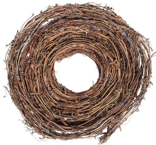 Ghirlanda di ramoscelli di vite naturale da 4,5 m per fai da te, decorazione per la casa e le vacanze
