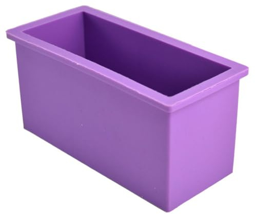 Healifty Stampo in Silicone Per Torta 600 Ml Viola Antiscivolo Riutilizzabile Per Forno Microonde e Frigorifero Utensile Fai Da Te Per Cupcake Biscotti e Dessert