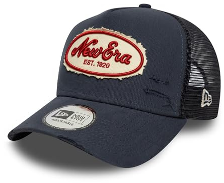 New Era Trucker Caps verstellbar Snapback Mesh Basecap Kappe Patch Sommer Einheitsgröße