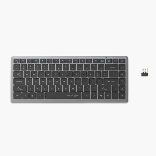 Kensington KB435 EQ Compact Wireless Rechargeable Keyboard