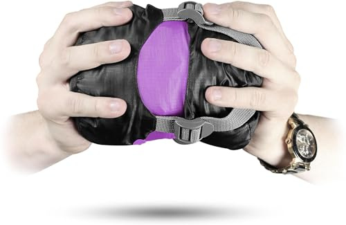 normani Ultralight Schlafsack Runty KOMPAKTE GRÖßE! 3D Mikrofaser Microtech Füllung, wasserdichter Sommerschlafsack