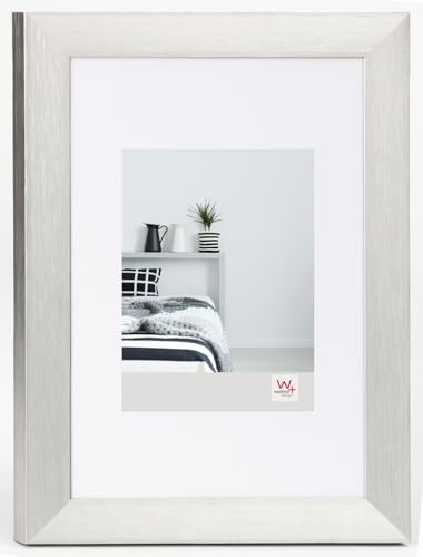 walther design Bilderrahmen silber 30 x 40 cm Aluminium Aluline AL040S