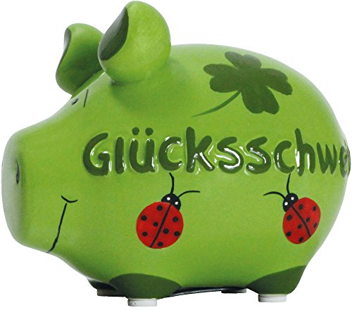 KCG Sparschwein Glücksschwein Luxus Kleinschwein Spardose Sparbüchse Limited Edition