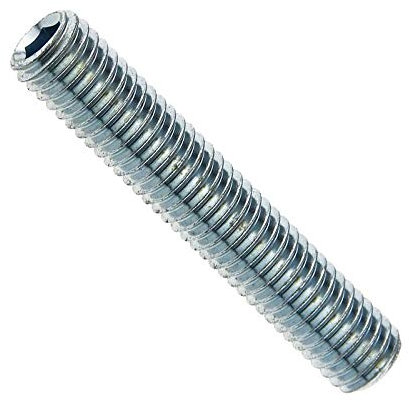 Gewindestift ISO 4026 45 H Stahl gal zn Kegelkuppe u. Innen6kant M 6 x 30-200 Stück