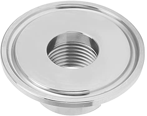 Cikonielf Edelstahl HFS (R) 1,5 Zoll Bis / 2in Npt Buchse Adapter Für Tri Clamp Pipe Fitting Typ Npt Gewinde Größe / 2in dauerhaft