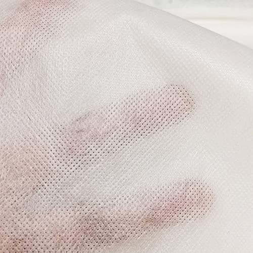 Wash-Away Water Soluble Stabilizer 10 x 3 Yard Light Weight Non Woven Wash Away Machine Embroidery Topping Embroidery Stabilizer Backing for Sewing Craft