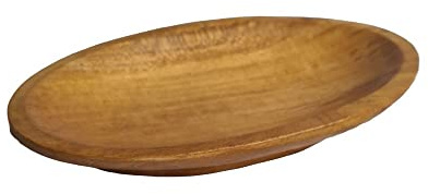 Windalf Kleine Seifenschale OMNY 15 cm Schmuckschale Münzen Schlüssel Deko-Schale Handarbeit Holz
