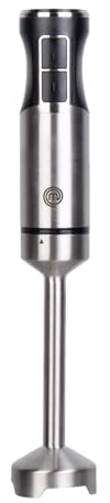 MasterChef Immersion Blender Handheld, Stainless Steel Hand Held Blending Stick Emulsifier, Puree Blender for Making Baby Food, Soup, Sauces etc, Powerful 400W Motor with Variable Speed Control