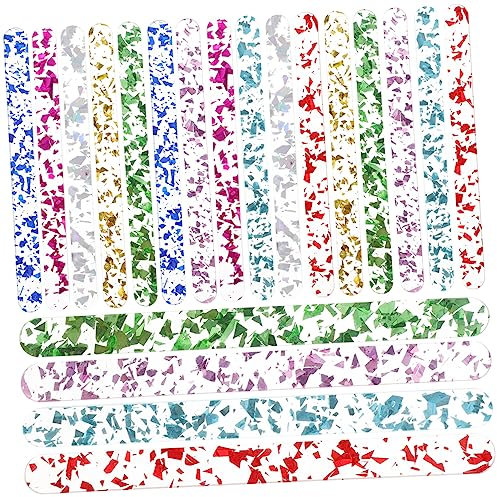 Amosfun 48 STK Eisstange aus Acryl Candy-Pops-Stäbchen DIY-Eiszubehör Eisstöcke basteln Lutscherform Kuchenstangen Bars eisstäbe Eisstangen Eiscreme-DIY-Tool am Stiel Stöcke Machen