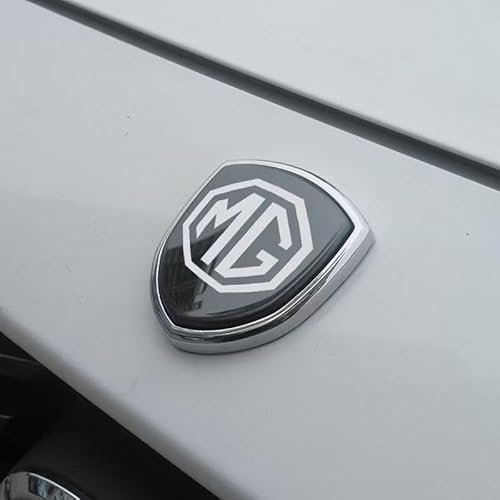Auto Emblem für MG MG4,Auto Front Motorhaube Kofferraum Grille Aufkleber Logo Abzeichen Badge Abziehbilder 3D Metall Auto Ersatz Tuning Zubehör,D