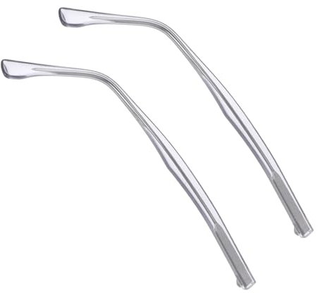 FRCOLOR 1 Paar Brillenzubehör Sonnenbrille Brillen Arme Beine Armbeine Aus Metall Universeller Brillen-ersatzbügel Brillenteile Ersatzbrille Bügel Brillenersatzbügel Aus Metall Harz Grey