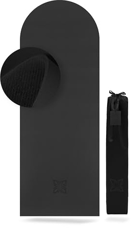 OMNANA® SoGRIP™ Yogamatte rutschfest – PU Yoga Matte mit starkem Grip & Naturkautschuk – Gymnastikmatte, Pilatesmatte,Pilates Matte, Fitnessmatte, Intensives Pilates & Yoga – 190x70cm, 4mm dick