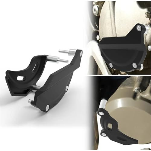 YGJRXF Zubehör Motorrad-Schutzhülle Für Motorstatorabdeckung Rechts Und Links, Gleitschutz Für K&awasaki KX100 2013 2014 2015 2016 2017-2023
