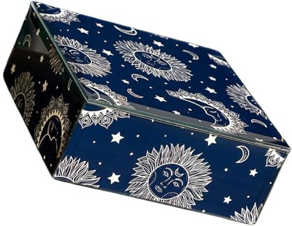 HVRFJXI Versatile Jewelry Storage Box Stylish Glass Jewelry Container Strorage Box For Rings And Necklaces Collection