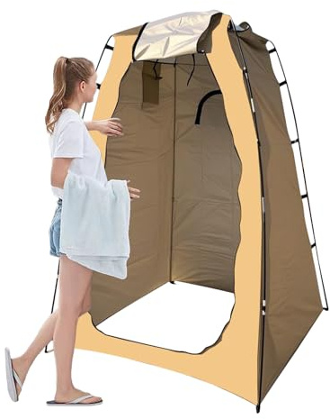 Sichtschutzdusche - Campingdusche | Strandtoilette | Multifunktionale 4-in-1 Dusche für Camping im Freien, wasserdicht, matt, Pop-Up König