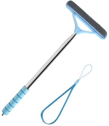 Patifirst Car Window Cleaner Tool | Car Rearview Mirror Wiper - Retractable Detailing Brushes Auto Glass Wiper Dust Removal Exterior Care for Vehicle Truck Maintenance