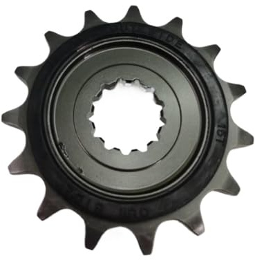 NKURTPC Engine sprocket Small Silent Durable Motorcycle Sprocket Front Chain Fly Pinion Wheel Suitable Fit For CFMOTO 450 MT 15T Front Rear Sprocket