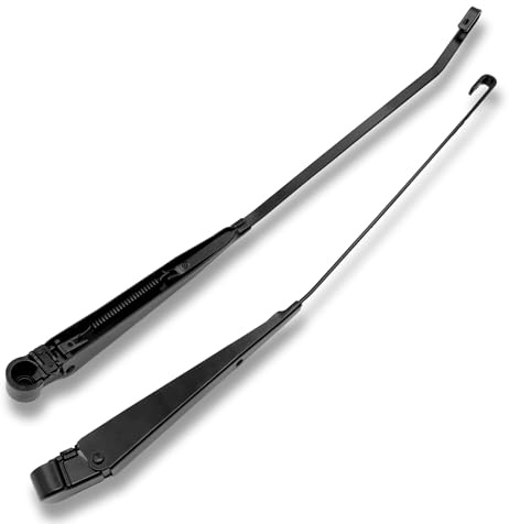 RigidWire 1 Pair Windshield Wiper Arm Anti rust UV resistant Compatible with Ford F150 F250 F350 F-Super Duty Bronco 1991-1998 Replace OE F1TZ17526AA F4TZ17526A 42631