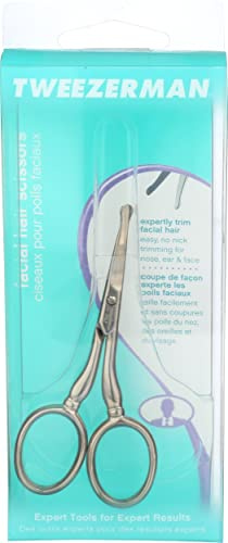 Tweezerman Stainless Steel Facial Hair Scissors