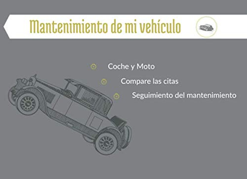 Mantenimiento de mi vehículo: Libro mantenimiento coche | Registro de mantenimiento vehiculo | Seguimiento de mantenimiento y reparación de coches | ... intervenciones | 150 páginas | 21 cm x 15 cm