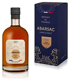 Whisky Abarsac L'EPICE - Distillerie Adrian - Whisky de France - Whisky Triple Maturation 0.7 L