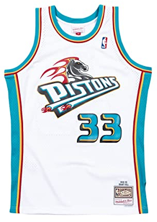 Mitchell & Ness NBA Swingman Jersey 2.0 D. Pistons 1997-98 - G. Hill, S