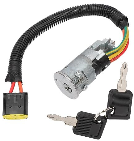 FanPaYY Interruptor de encendido del cilindro de dirección de bloqueo 2 llaves 7701469419 para Re-nau-lt Clio Scenic Mk2