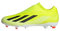 adidas X Crazyfast League Laceless Firm Ground Boots, Scarpe da Calcio Unisex-Adulto, Solar Yellow/Core Black/Cloud White, 48 EU
