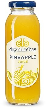 Daymer Bay - Pineapple Juice, Refreshingly Fruity, Natural Ingredients, Not from Concentrate, Vegan, Gluten Free, 100% British Recyclable Packaging 24 x 250ml Glass Bottles