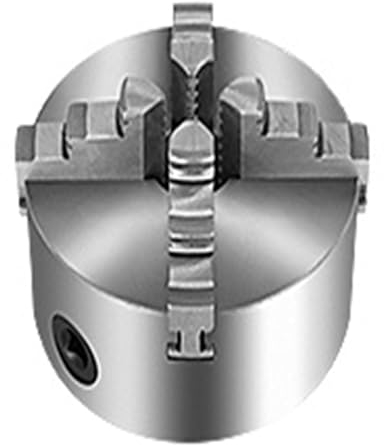 MUHM Drehfutter, 125 mm, 160 mm, K12-125, K12-160, 4 Backen, selbstzentrierend, manuell, mit Befestigungsschrauben for Schleif-, Fräs- und Drehmaschinen (Color : K12-160 160mm)