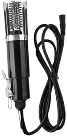 TOPBATHY 1pezzi Raschietto Elettrico Per Squame Macchina Per Raschiare Le Squame Stile Filo in Acciaio Spina Ue Per Rimuovere Dai Pesci Rapidamente