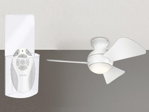 meineWunschleuchte Kleiner Deckenventilator mit Licht Ø 86cm - Outdoor und Feuchtraumgeeignet