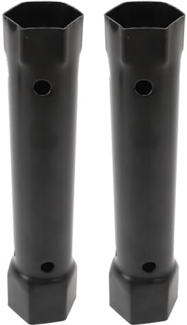 AILOOCEDI Wasserhahn-Rohrschlüssel, 2 Stück, Wasserhahn-Steckschlüssel, 34 Mm, 40 Mm, Kohlenstoffstahl, Hahnschlüssel, Wasserhahn-Installation und Reparatur, Handwerkzeuge für Dusche