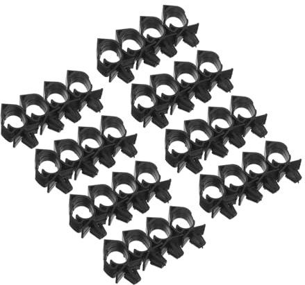 iplusmile 50stücke Kabelbaum-Clips Für Auto Drahtklemmen Kabelhalter-Clips Kabelmanagement-Clips Automotor-kabelhalter Kabelclips Schwarz Auto-kabelbefestigungsclip Mehrzweck-kabelhalter Für