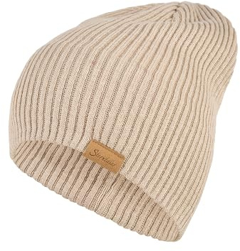 Sterntaler Beanie Bedruckt mit Gänse für Mädchen - Baby und Kinder Mütze für Herbst und Winter