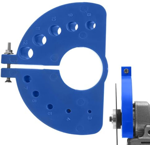 Affilatrice per punte da trapano per tutte le punte, Affilatrice per punte da trapano per smerigliatrice angolare, Accessorio per rettifica punte da trapano, Maschera per affilatura punte da trapano