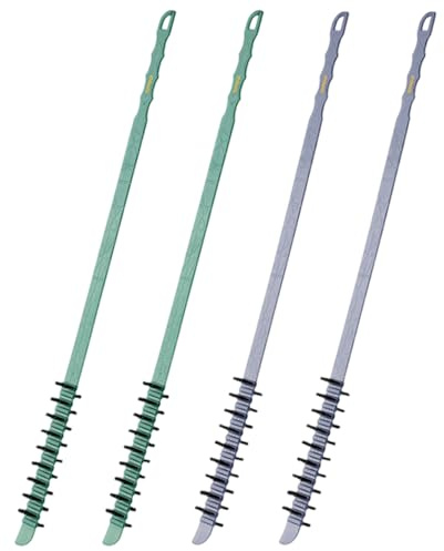 BEAHING Nettoyer de Machine à Laver, Brosse de Nettoyage la Machine à Laver 4pcs, Brosse lessive Flexible en Nylon, pour Les Tambours