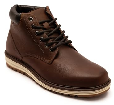 Thomas Crick Wells Men's Ankle Boots Leather Lace Up Chukka Boots Casual Smart Dress Shoes Boots